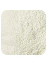 White collagen powder sample with fine, granular texture