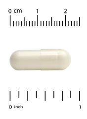 California Gold Nutrition Zinc Picolinate 50mg capsules in a size reference image