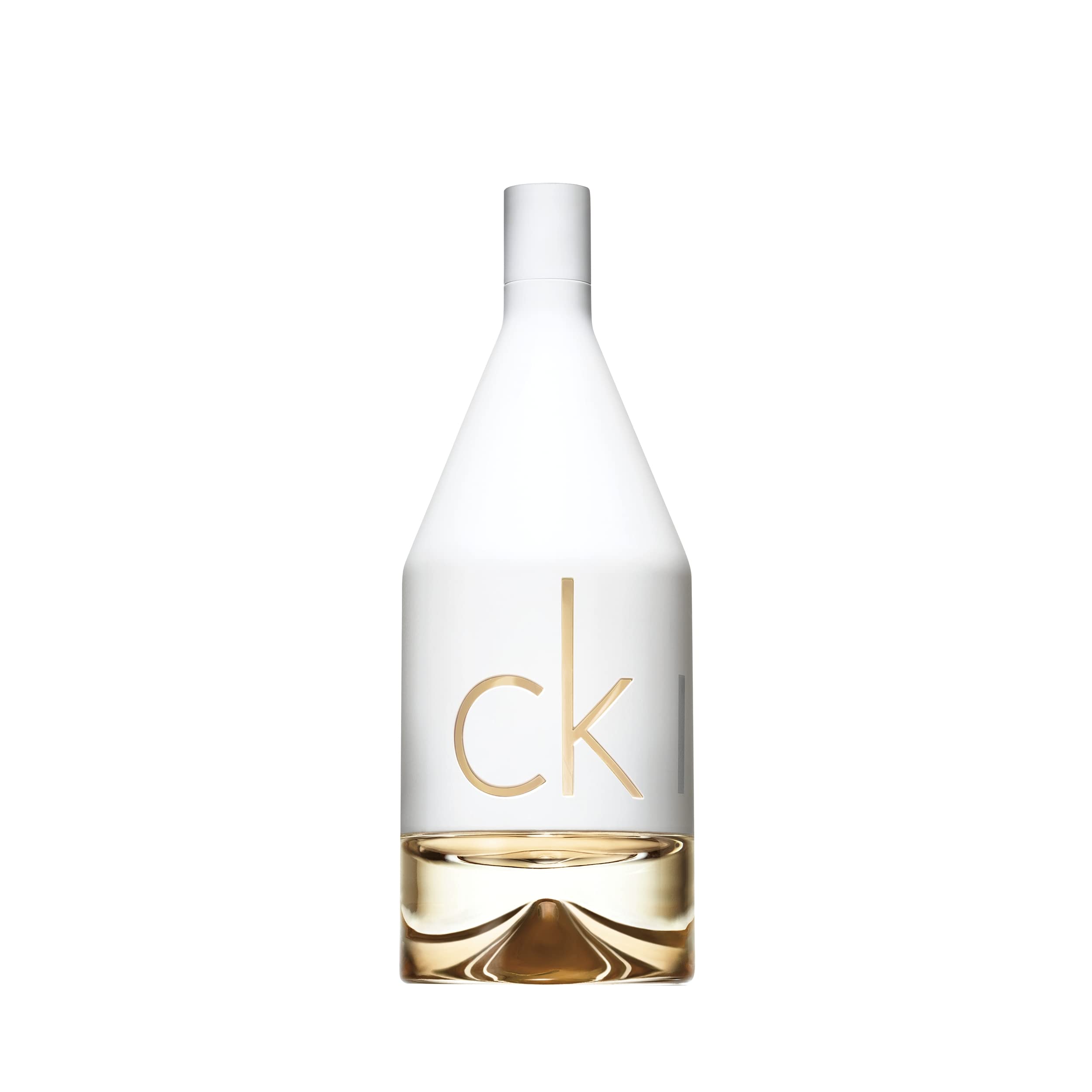 Calvin Klein CKIN2U perfume for women in a sleek white bottle with gold accents