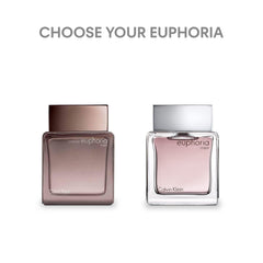 Calvin Klein Euphoria for men fragrance bottles with intense and original scent options