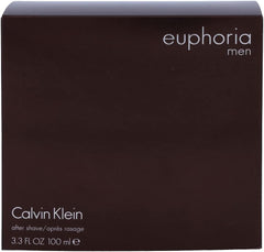 Calvin Klein Euphoria men aftershave balm in a sleek box packaging for soothing post-shave care