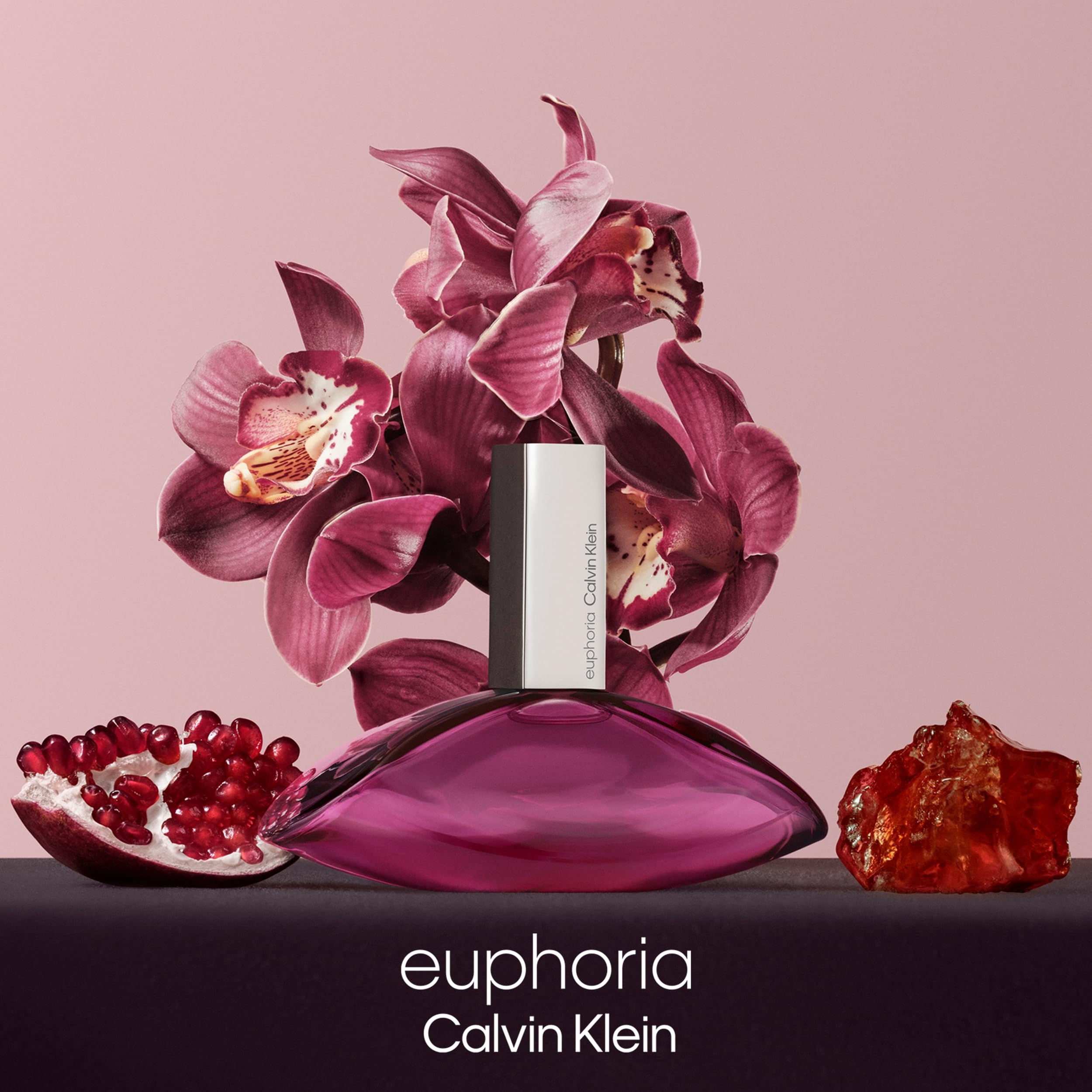 Calvin Klein Euphoria perfume 30ml in a purple bottle with floral and fruity accents