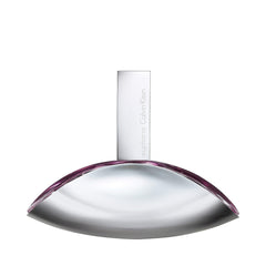 Euphoria by Calvin Klein perfume for women in a sleek curved bottle with a silver and purple design