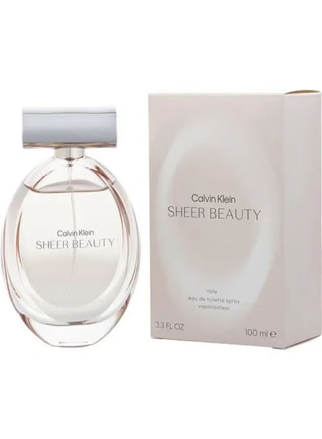 Calvin Klein Sheer Beauty perfume UAE in a stylish bottle with a pale pink hue and elegant packaging