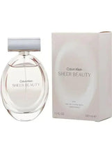 Calvin Klein Sheer Beauty EDT glass perfume bottle with 100ml carton box