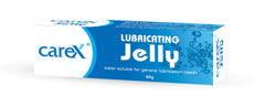 Carex lubricating jelly 60g box blue and white water soluble lubricant for general lubrication needs