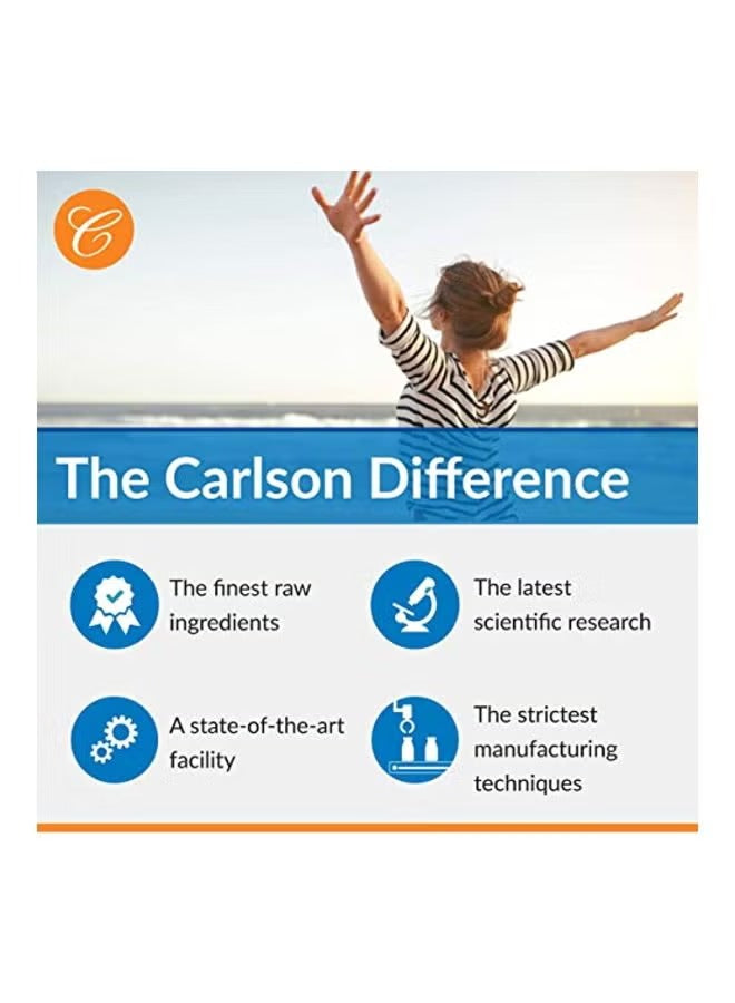 The Carlson Difference promoting quality with MSM powder for joint support for better health and wellness