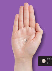 Carlyle melatonin 12mg fast dissolve tablets shown on a hand for easy reference
