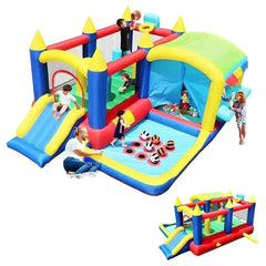 Castle-Themed Inflatable Playhouse Set - Mumzar