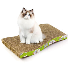 Huitich cat scratch board cardboard designed for cats to scratch and play comfortably