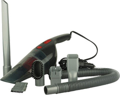 Black & Decker 12V DC Auto Dustbuster Handheld Car Vacuum with 6 Pieces Accessories for Car, Red/Grey - NV1210AV, 2 Years Warranty