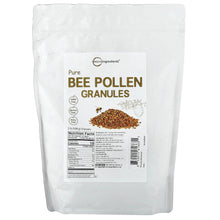 Bee pollen granules pouch with Nutrition Facts label, 908 g (2 lb)