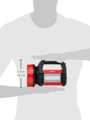 Geepas Gsl7822 Rechargeable Search Light With Lantern, Multicolour