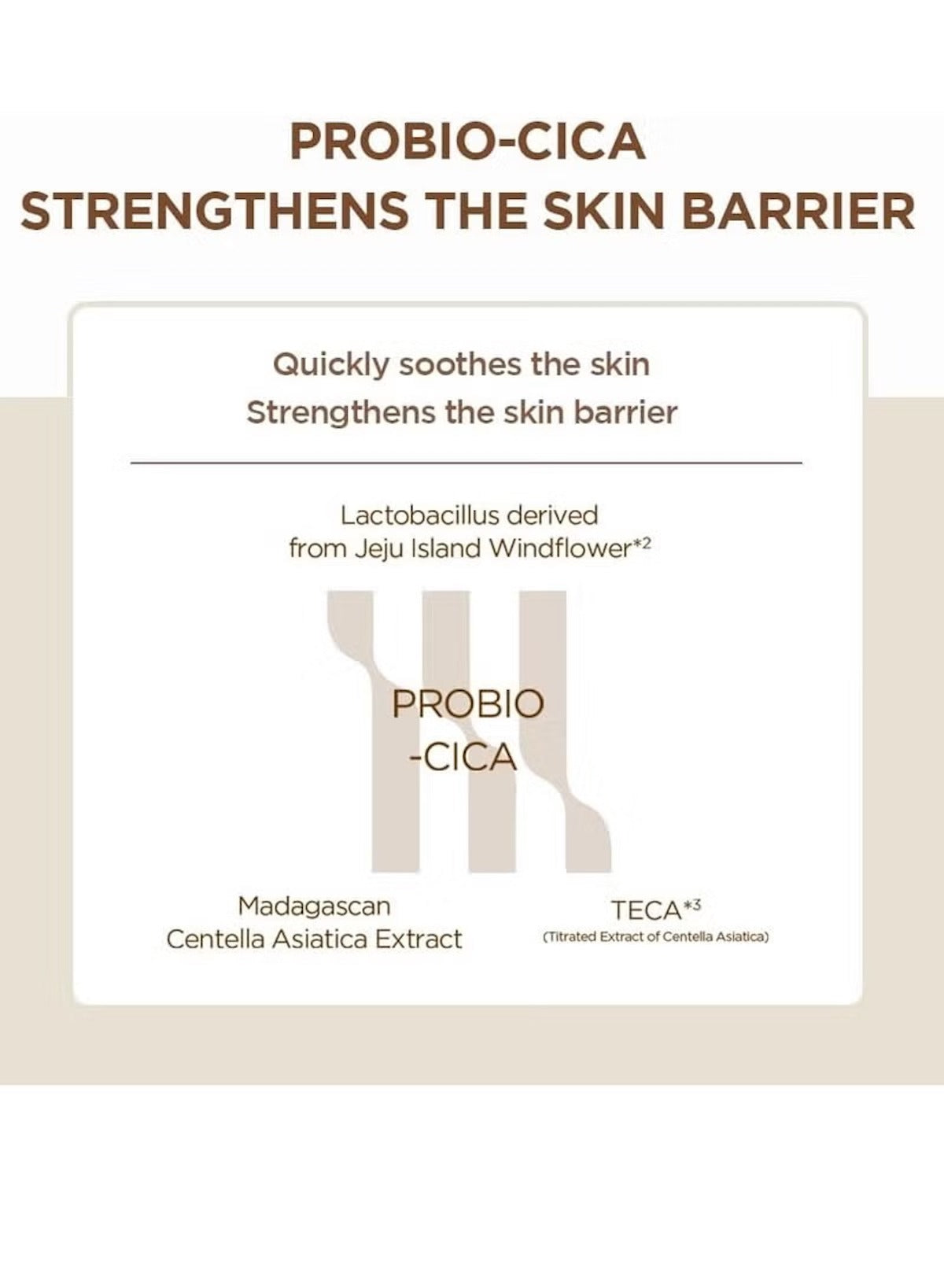SKIN1004 Probio-Cica Face Cream with Centella Cica for soothing skin barrier in UAE