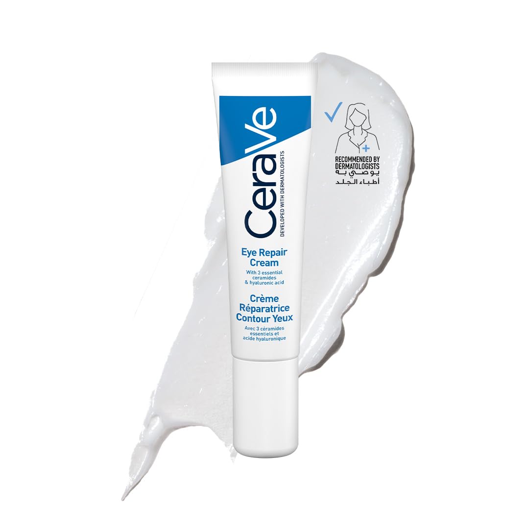 CeraVe Eye Repair Cream UAE with hydrating formula for restoring the skin around the eyes