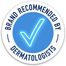 Dermatologist recommended seal badge