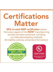 Now Foods probiotic supplements 25 billion CFU certification details highlighting quality assurance