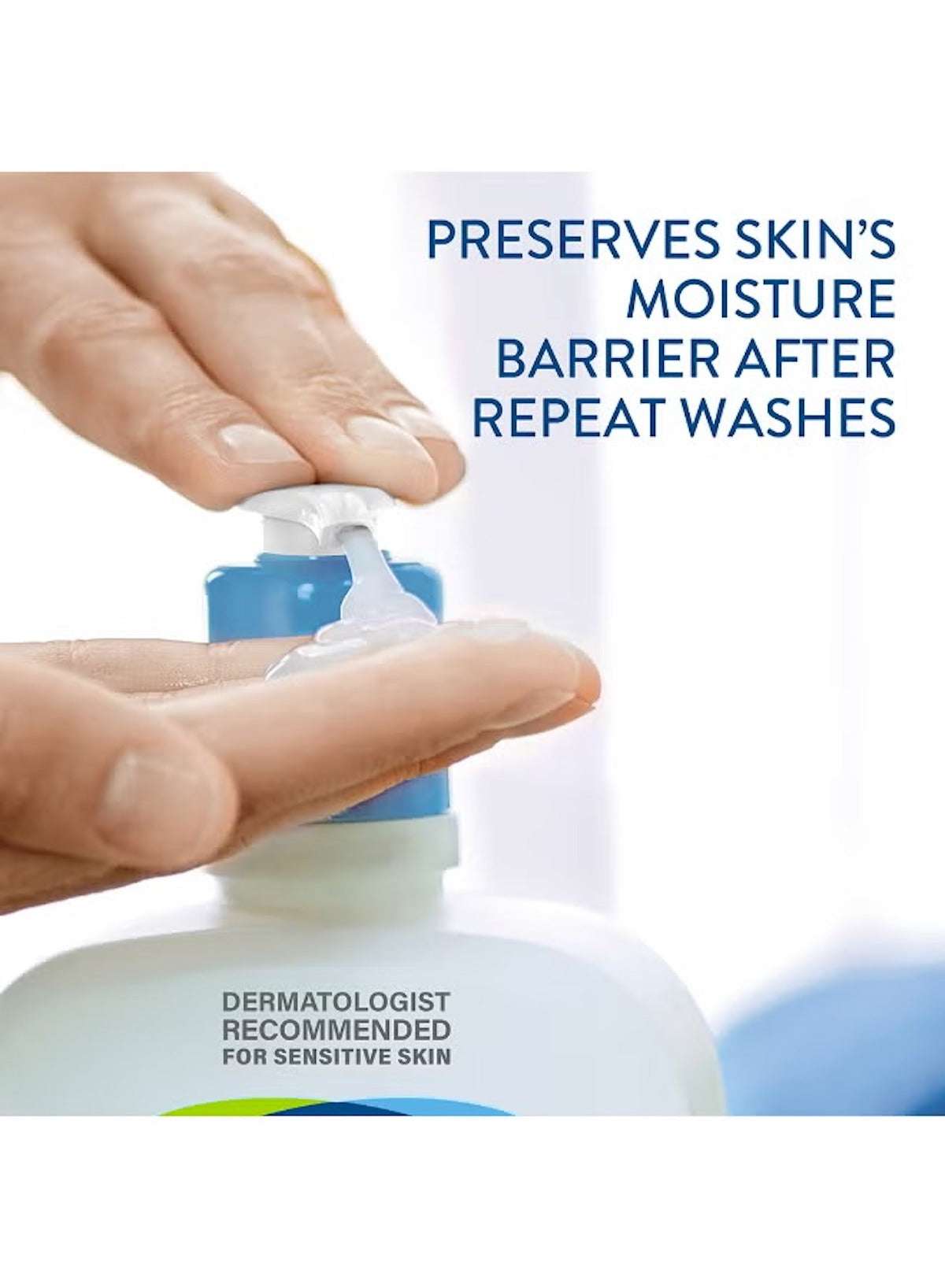 Cetaphil gentle skin cleanser for sensitive skin with moisturizing formula for healthy skin after washes