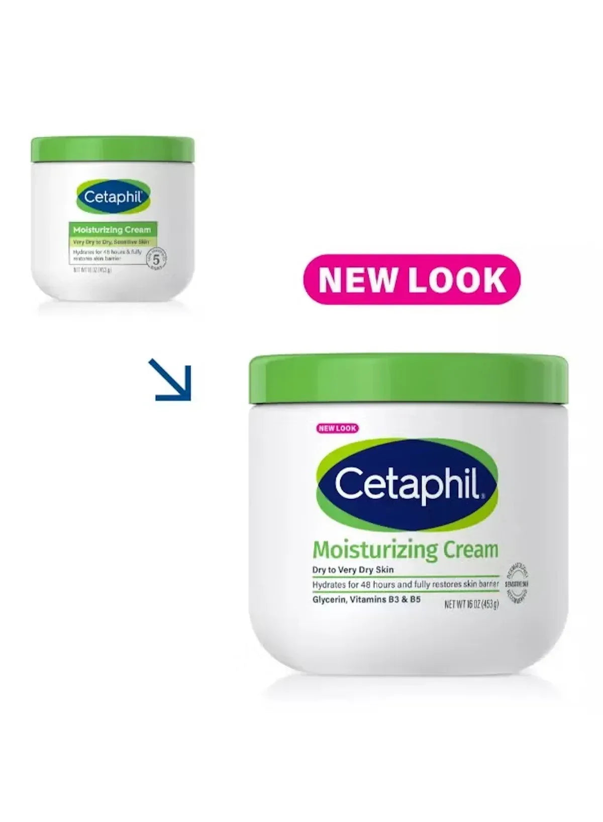 Moisturizing Cream for Sensitive Skin – 16 oz (453 g) - Mumzar