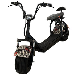 Huitich City Coco scooter 30 mph electric scooter with wide tires and comfortable seat