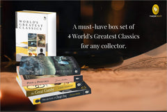 Classic literature box set featuring four world's greatest classics including Pride and Prejudice and The Great Gatsby