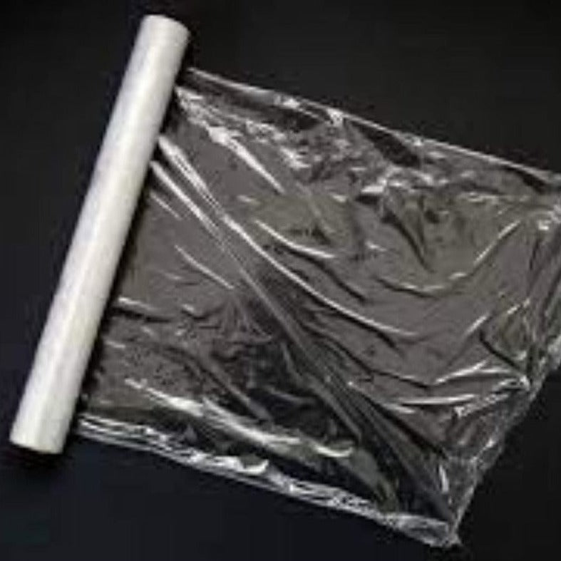 Huitich clear pallet wrapping roll 50cm on black background for packaging and securing goods