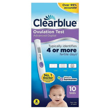 Clearblue Advanced Digital ovulation test box with 10 tests