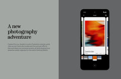 CMF Phone 2 Pro Global Version showcasing phone displaying photo editing app with colorful presets and new photography text