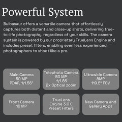 CMF Phone 2 Pro 5G Global Version camera infographic showing 50MP main 50MP telephoto 8MP ultrawide 16MP front