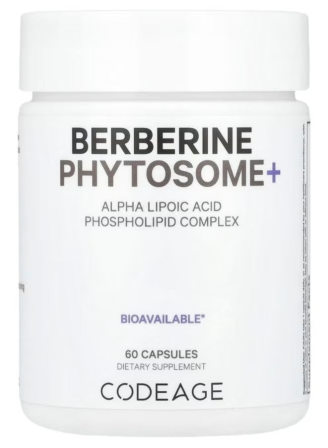Codeage Berberine Phytosome capsules UAE with alpha lipoic acid for enhanced bioavailability