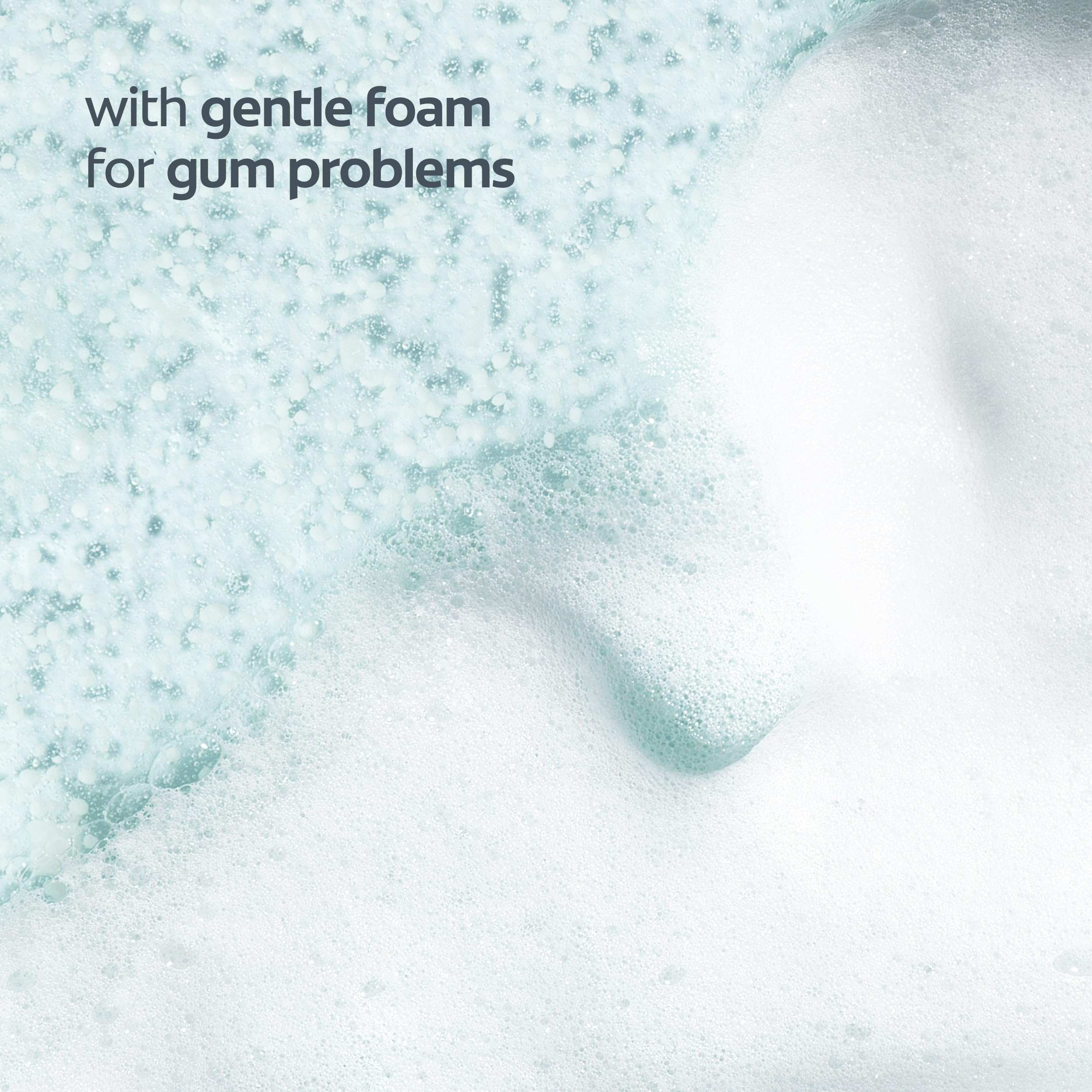 Colgate Total Active Prevention toothpaste gentle foam texture in mint color promoting gum protection