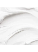 Thick white body cream texture, swirled
