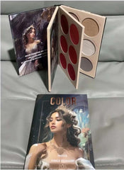 Huitich blendable blush and eyeshadow kit featuring multiple shades in an elegant compact palette