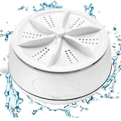 Huitich compact portable washing machine mini washing device with water splashes background