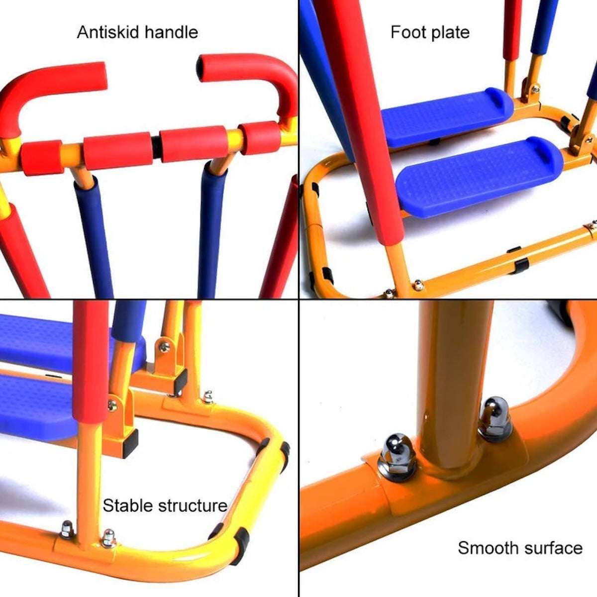 Huitich core and balance fitness trainer featuring antiskid handle and stable structure