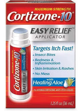 Hydrocortisone anti-itch applicator bottle in retail box, red cap