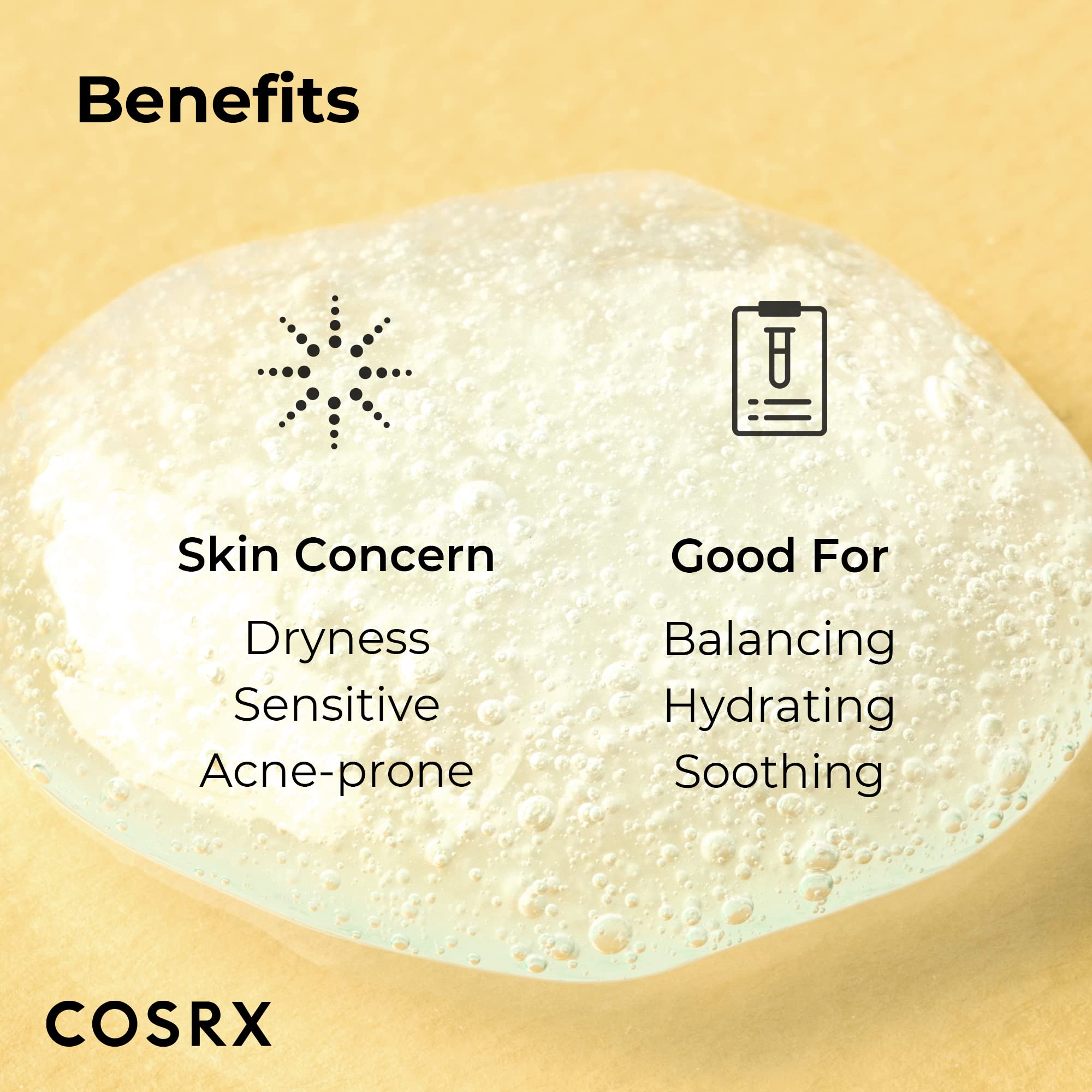 COSRX Snail Mucin Gel Cleanser benefits for dryness sensitive acne-prone skin and hydrating soothing effects