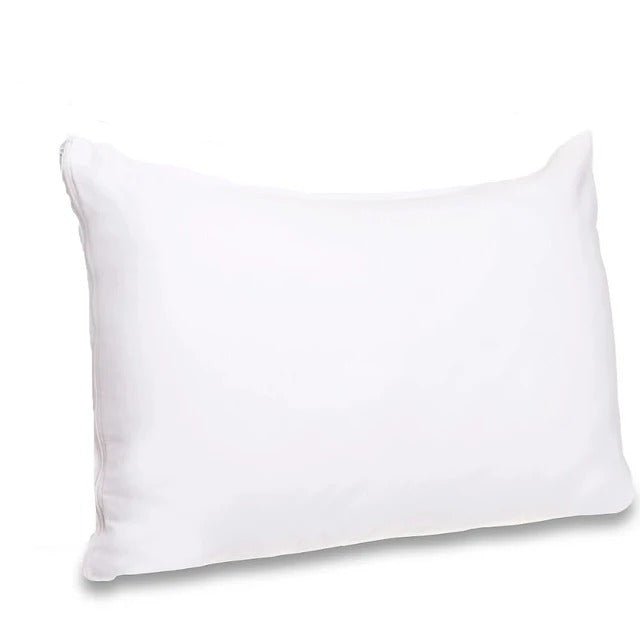 Cotton Bed Pillows White 48 x 74 cm - Mumzar.com