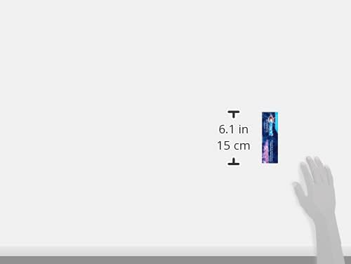 Crest 3D White toothpaste UAE box on white background with size 6.1 in 15 cm and hand