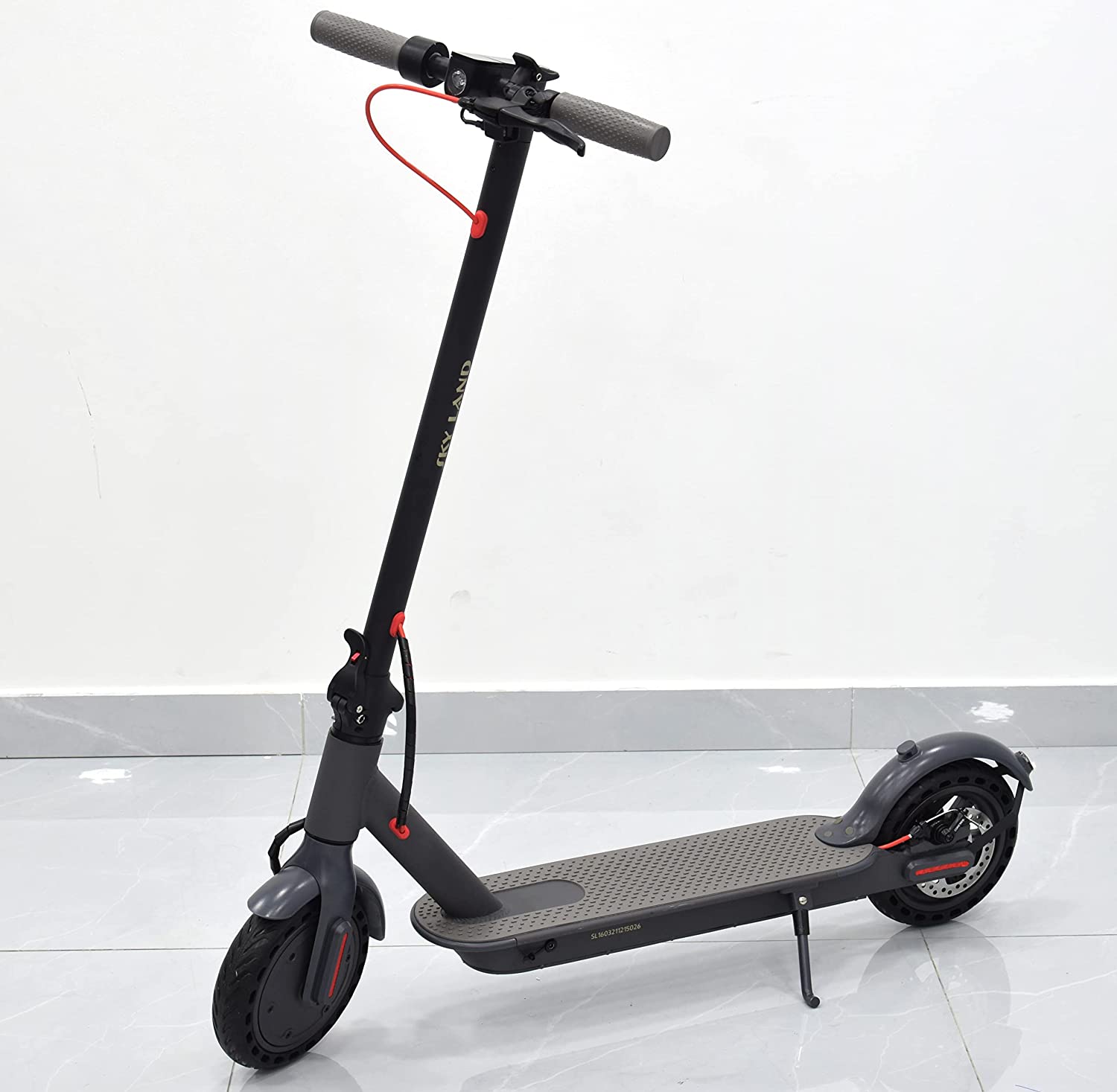 Crony electric scooter m365 aluminium alloy folded dark grey - Mumzar.com