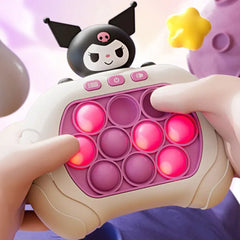Kuromi Quick Push Toy by Huitich cute sensory toy for kids with interactive popping bubbles