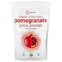 Micro Ingredients, Organic Freeze-Dried Pomegranate Juice Powder, 1 lb (454 g)