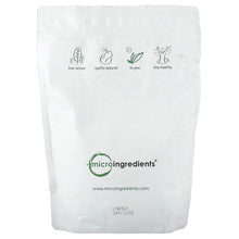 Bee pollen granules pouch with brand logo and health icons on back