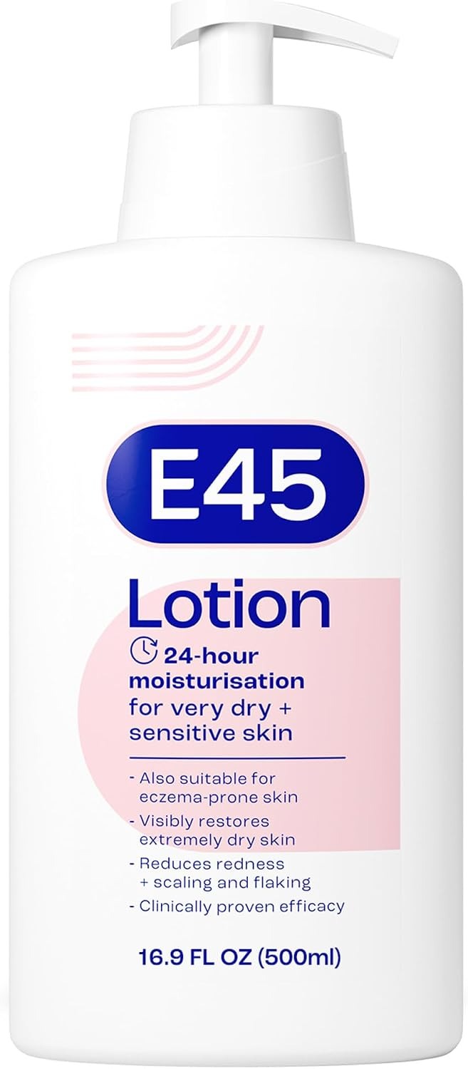 E45 MOISTURIZING BODY LOTION 500ML