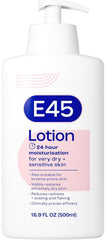 E45 MOISTURIZING BODY LOTION 500ML