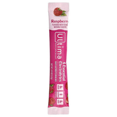 Ultima Replenisher, 6 Essential Electrolytes, Daily Electrolyte Drink Mix, Raspberry, 20 Stick Packs, 0.11 oz (3.2 g) Each