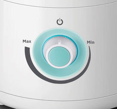Black & Decker Air Humidifier 25W 5L Coverage 430sqft, Ultrasonic System With Mist Level Control Auto Shutoff and Water Indicator That Removes Impurities From The HM5000-B5 2 Years Warranty