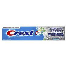 Crest, Plus, Fluoride Toothpaste, Bicarbonate of Soda & Peroxide Whitening, Fresh Mint, 8.2 oz (232 g)
