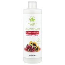 Nature's Gate conditioner bottle for color-treated hair with pomegranate & sunflower, 16 fl oz