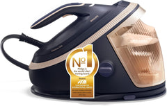 Philips PerfectCare 7000 Series Steam Generator Iron - 2850W, 170g/min Continuous Steam, 650g Steam Boost, 1.5L, OptimalTEMP Technology, Louros Blue - PSG7300/26